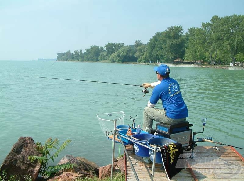 Balatonon a matchboté volt a főszerep