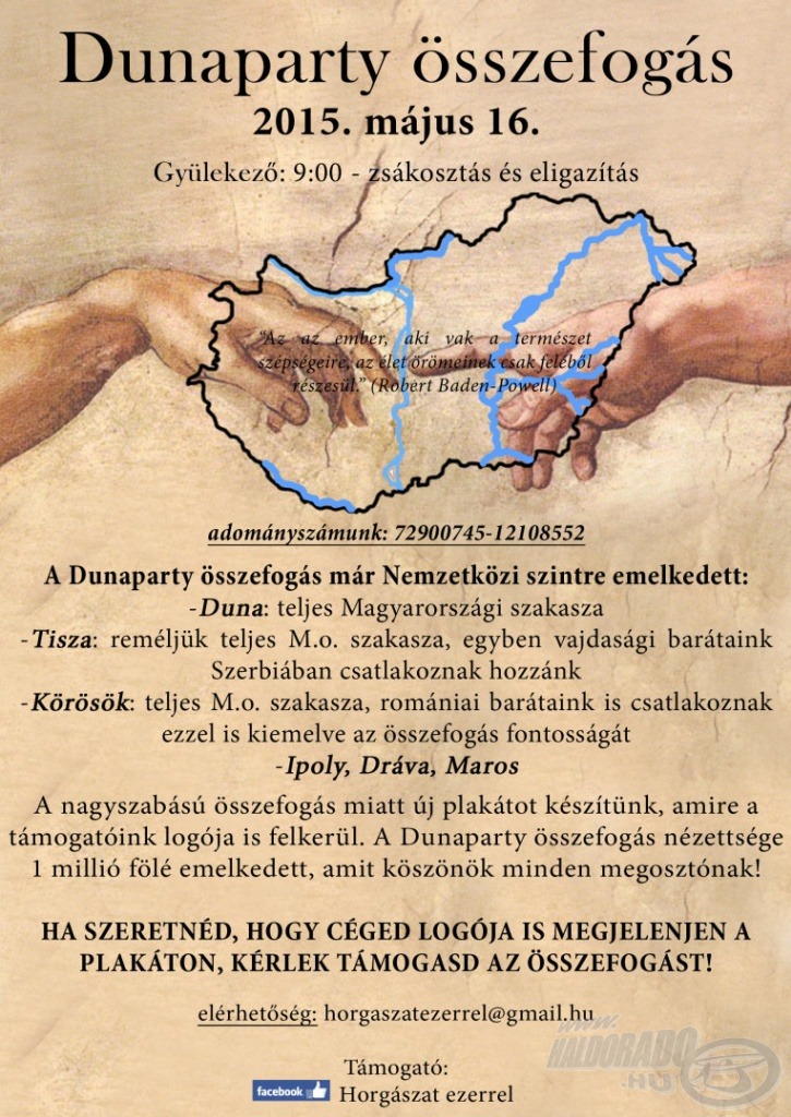 Dunaparty összefogás2015. május 16. 9:00