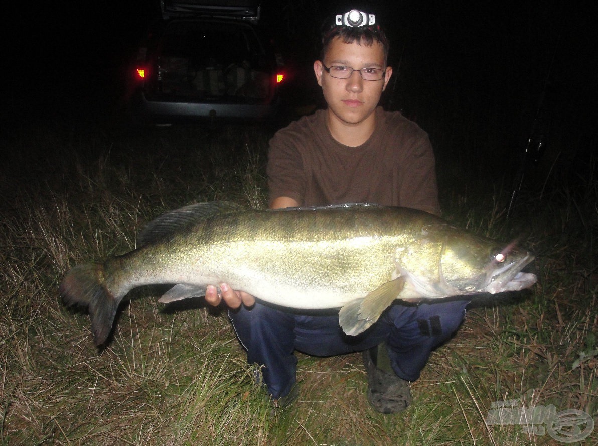 Egy 6,23 kg-os meglepetés süllő