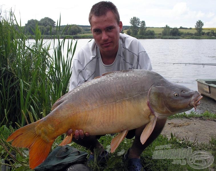 Végül is ez lett belőle: tükrös, 14,68 kg-mal