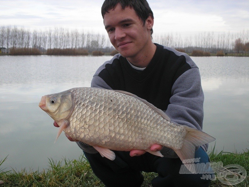 Új egyéni kárászrekord, 1,35 kg