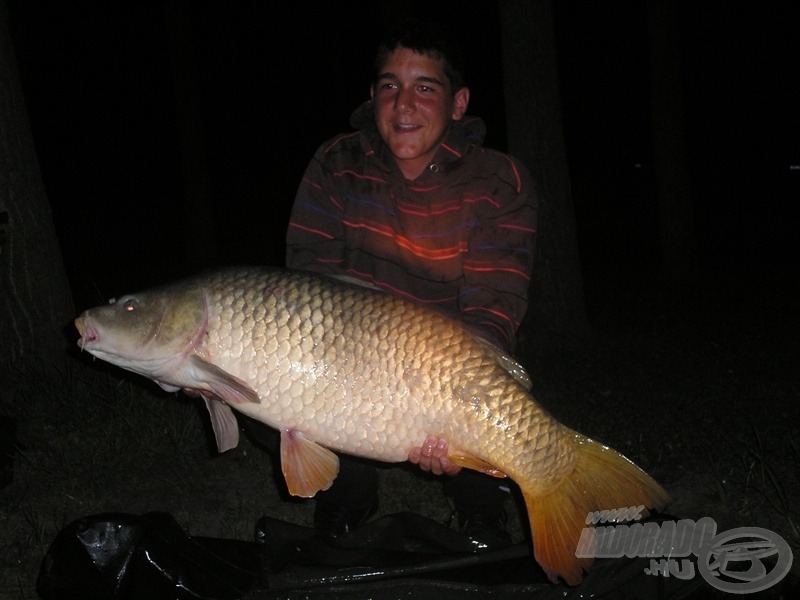 Krisz új egyéni rekordja („Snake”), 12.10 kg