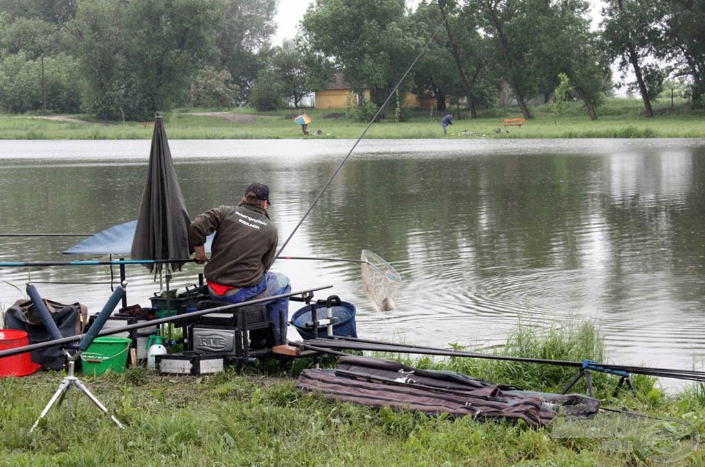 Hamar horgon és szákban voltak az első darabos halak