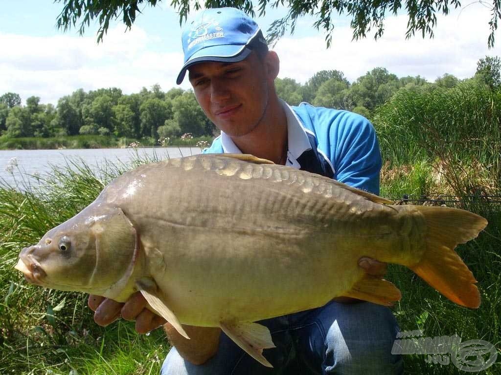 Első nagyrédei pontyom volt ez az 5,1 kg-os példány