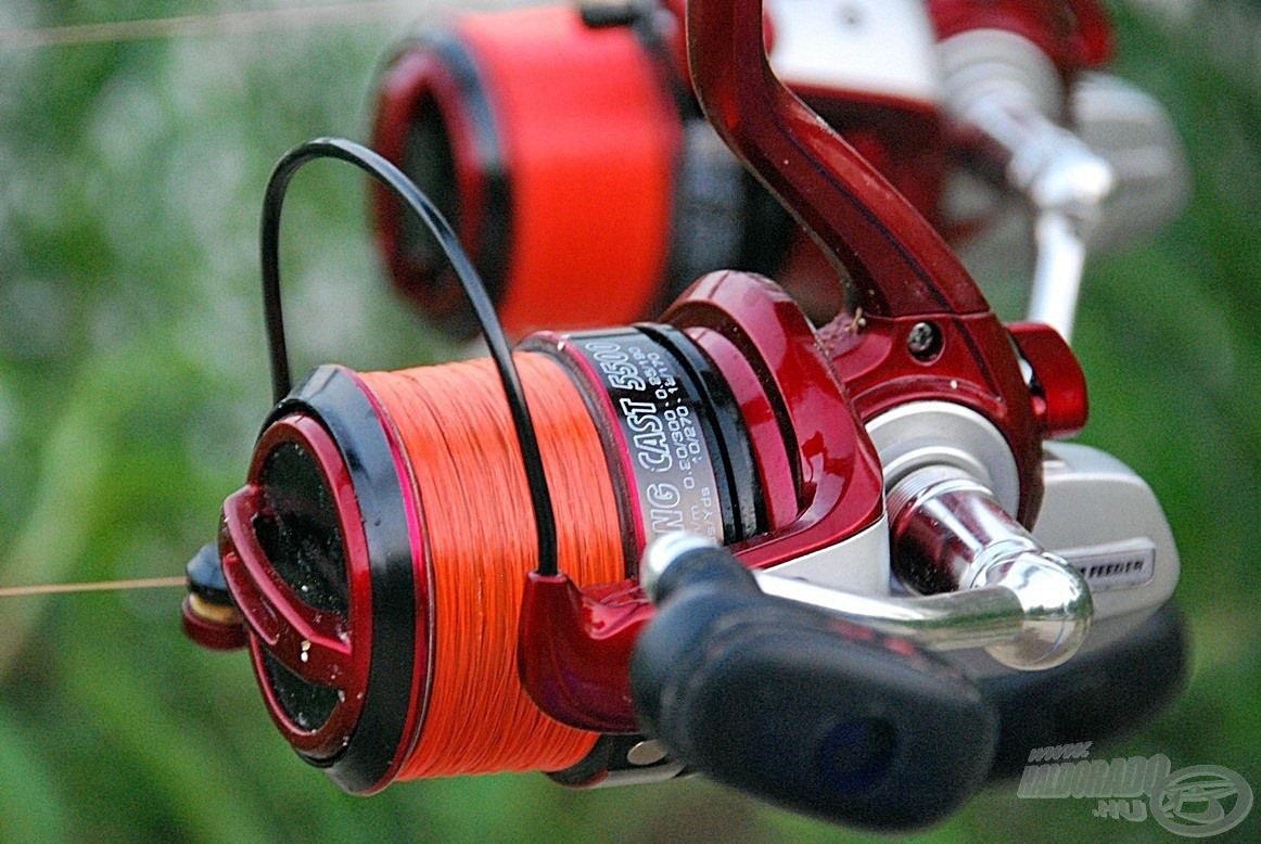 Kedvenceim Record Carp Fluo orange 22-es zsinórral feltöltve