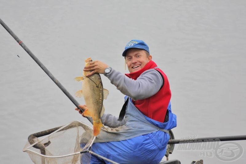 Döme Gábor bónuszként fogott 2,95 kg-os tükröse