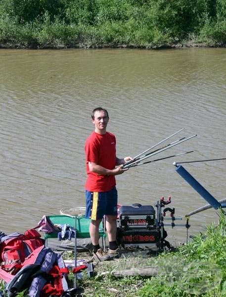 A harmadik fordulóban is a sneciző botok voltak a főszereplők Szákovics Imre kezében