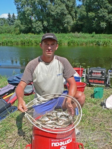 Az A szektorban kiemelkedőt horgászott Szákovics Imre az utolsó napon, és megérdemelten nyert