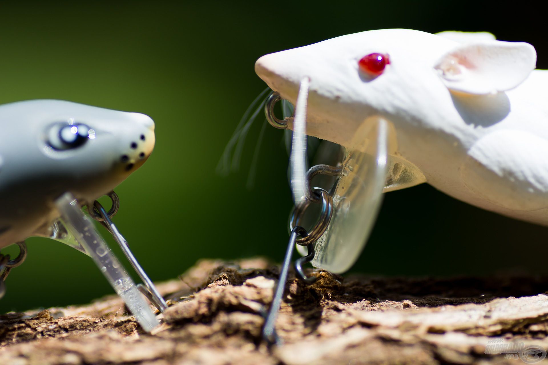 A Savage Gear 3D Rad-nak 2 rögzítési pontja van, lehet felszínen vagy közvetlenül az alatt vezetni