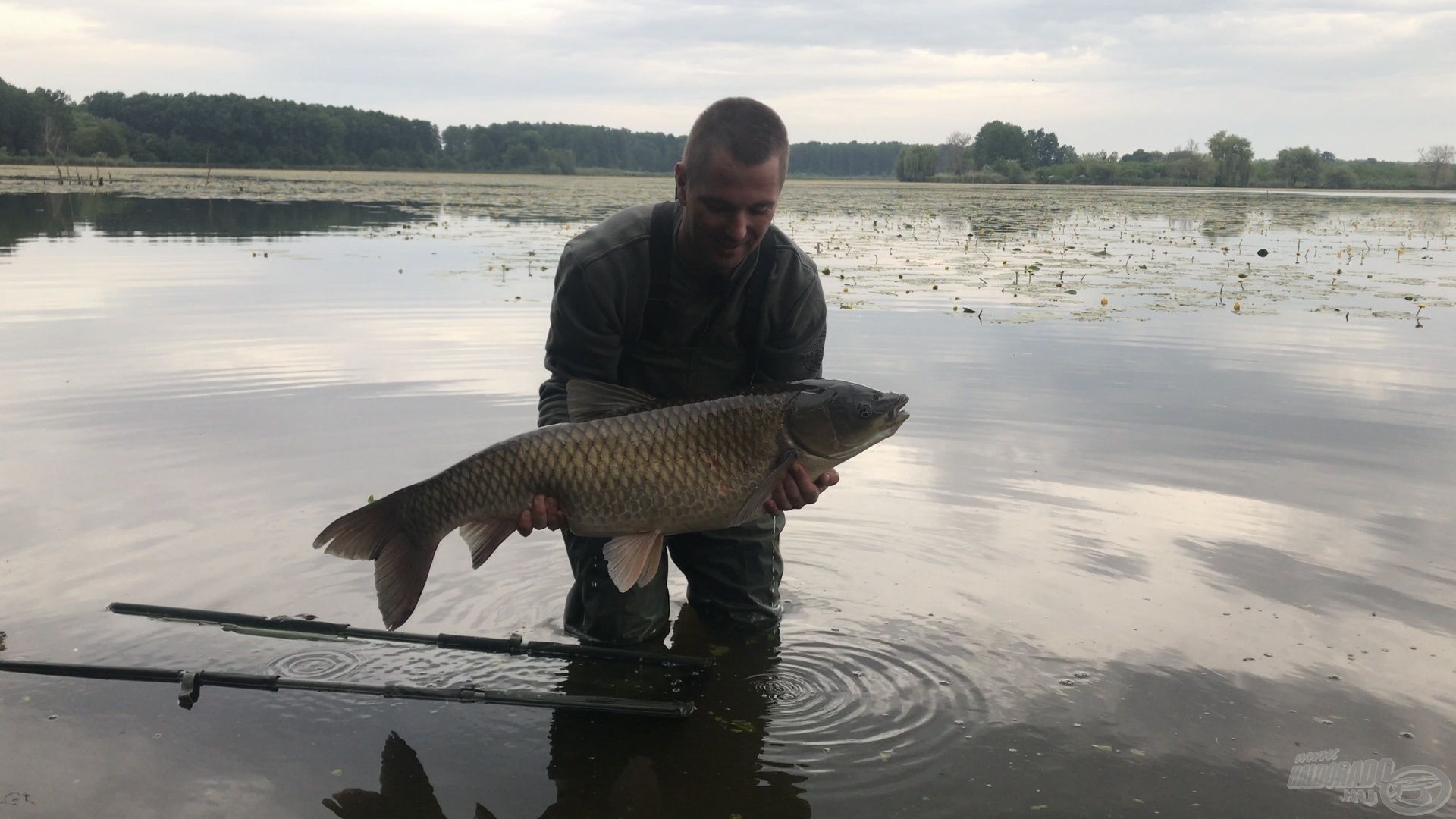 Az első kapást egy izmos torpedó prezentálta nem semmi küzdelemmel