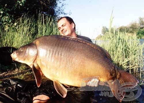 Géza 29.4 kg-os tükörpontya kellő motivációt nyújtott a további horgászatokra