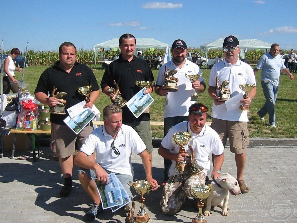 2006 őszén a háromfai versenyen a MAX Carp triplázott, elhozta mindhárom dobogós helyet