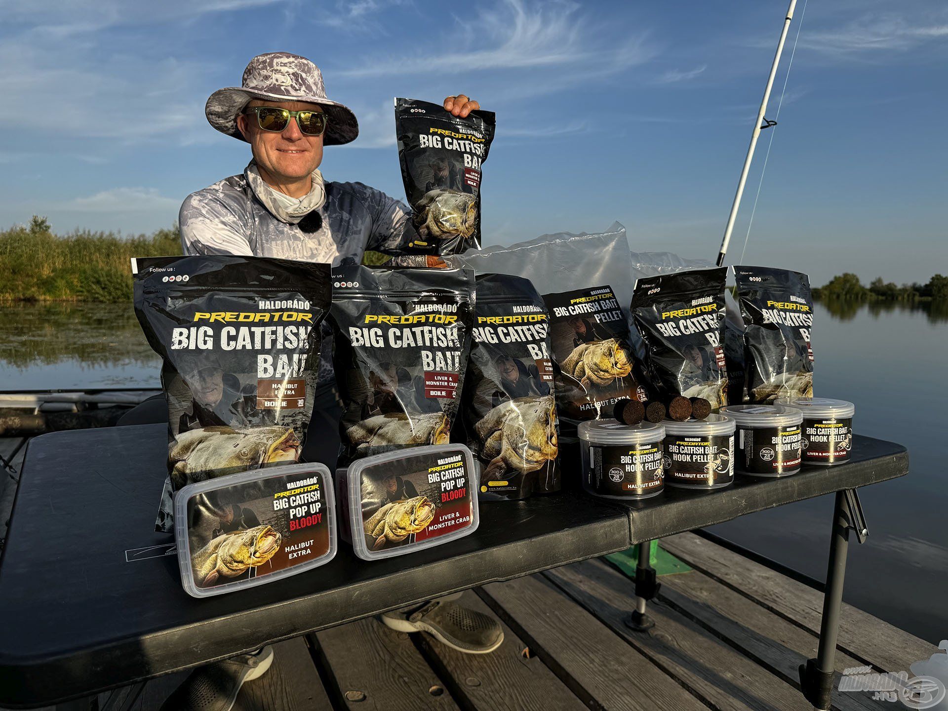 Két eltérő ízváltozat van jelen pillanatban a Catfish Bait termékcsaládon belül, az egyik a Halibut Extra, míg a másik a Liver & Monster Crab