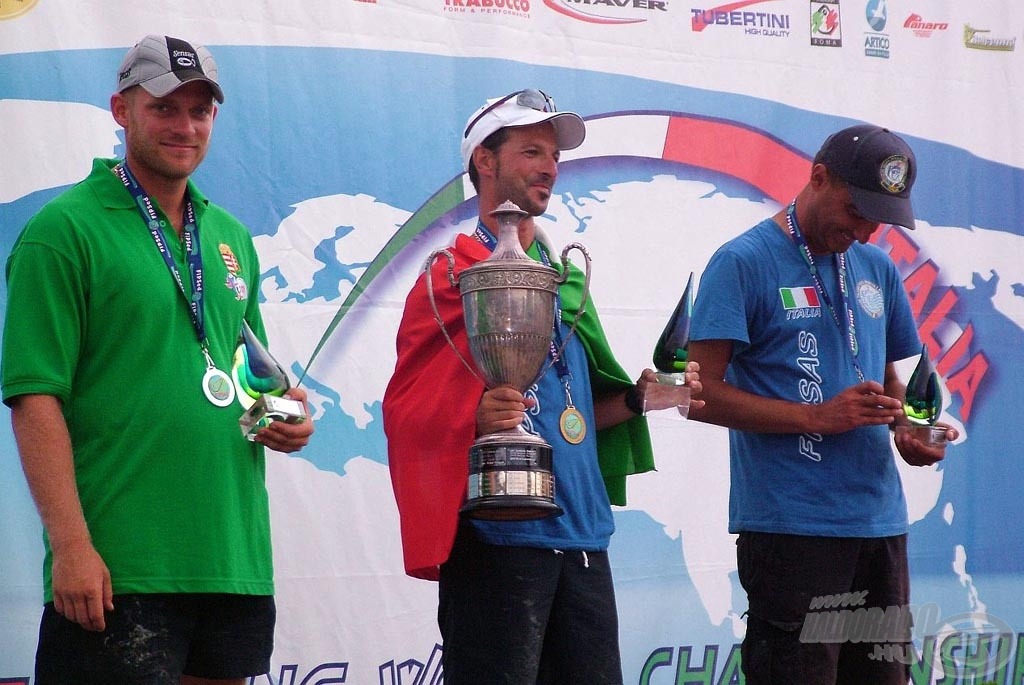 Milkovics Péter 2011-ben három világbajnoki érmet szerzett