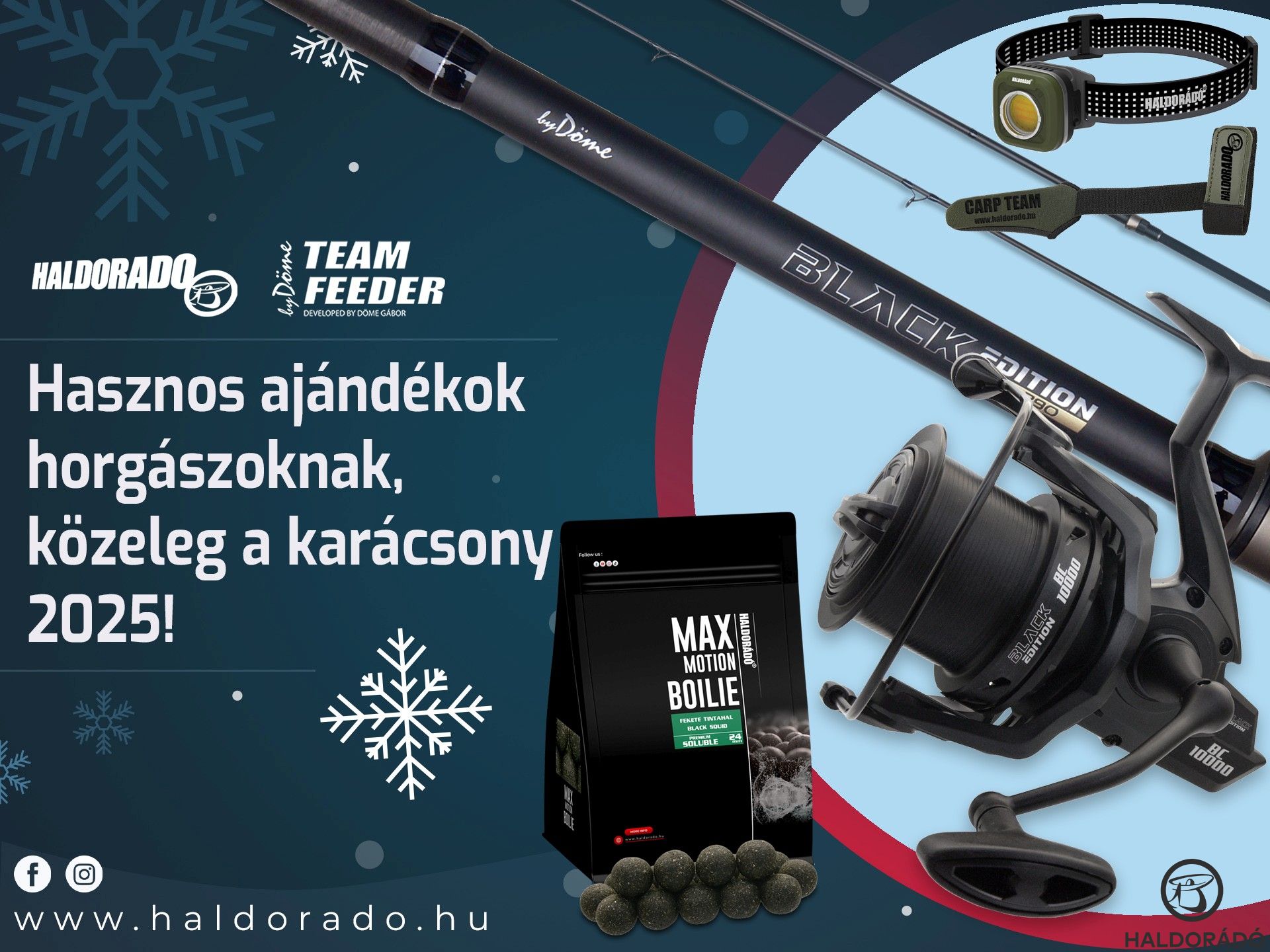 Hasznos ajándékok horgászoknak, közeleg a karácsony 2025!