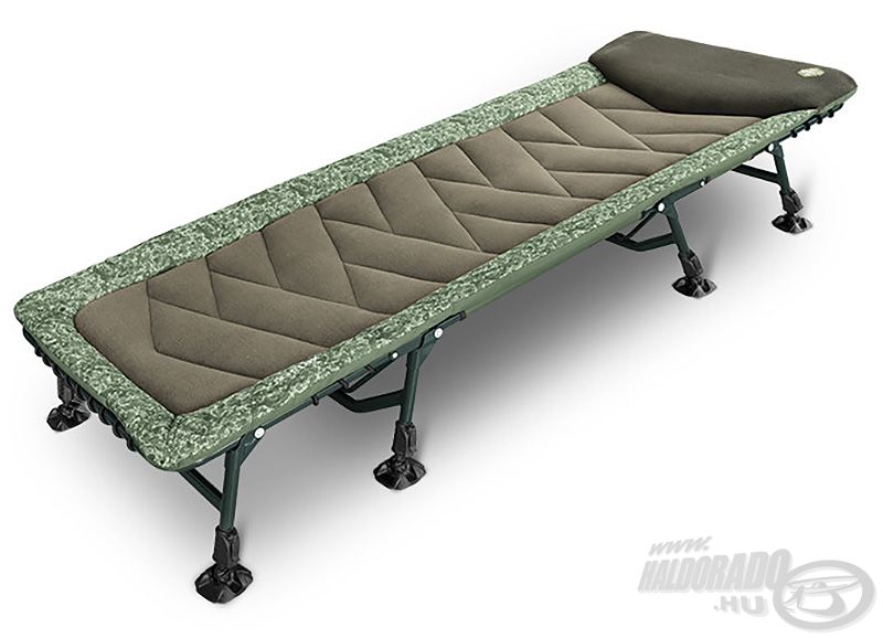 Íme, a Delphin EightLUX C2G, mely egy magas minőségű, kényelmes nyolclábú ágy, amely minőségi pihenést biztosít a vízparton!