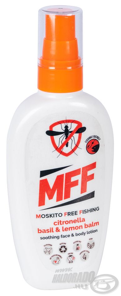 MFF Szúnyogriasztó Spray - Bazsalikom & Citrom