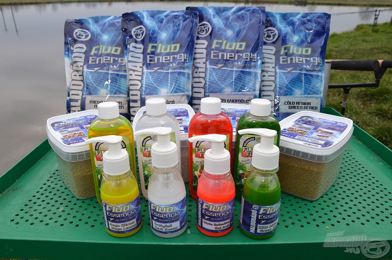 Fluo Flavor aromák mellett most már elérhető a Fluo Essencia, Micro Method Feed Pellet és etetőanyag is