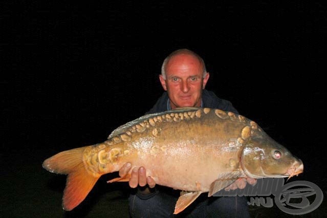 Sanya 7 kg-osa a banános bojlit szerette