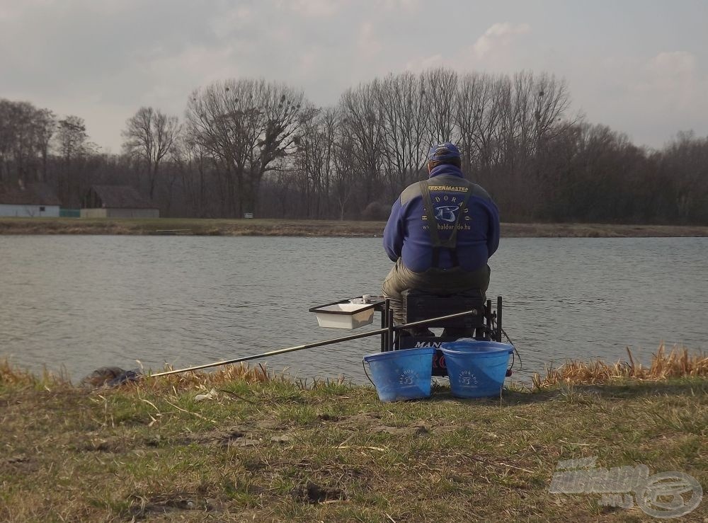 A folyó szélessége itt közel 100 m