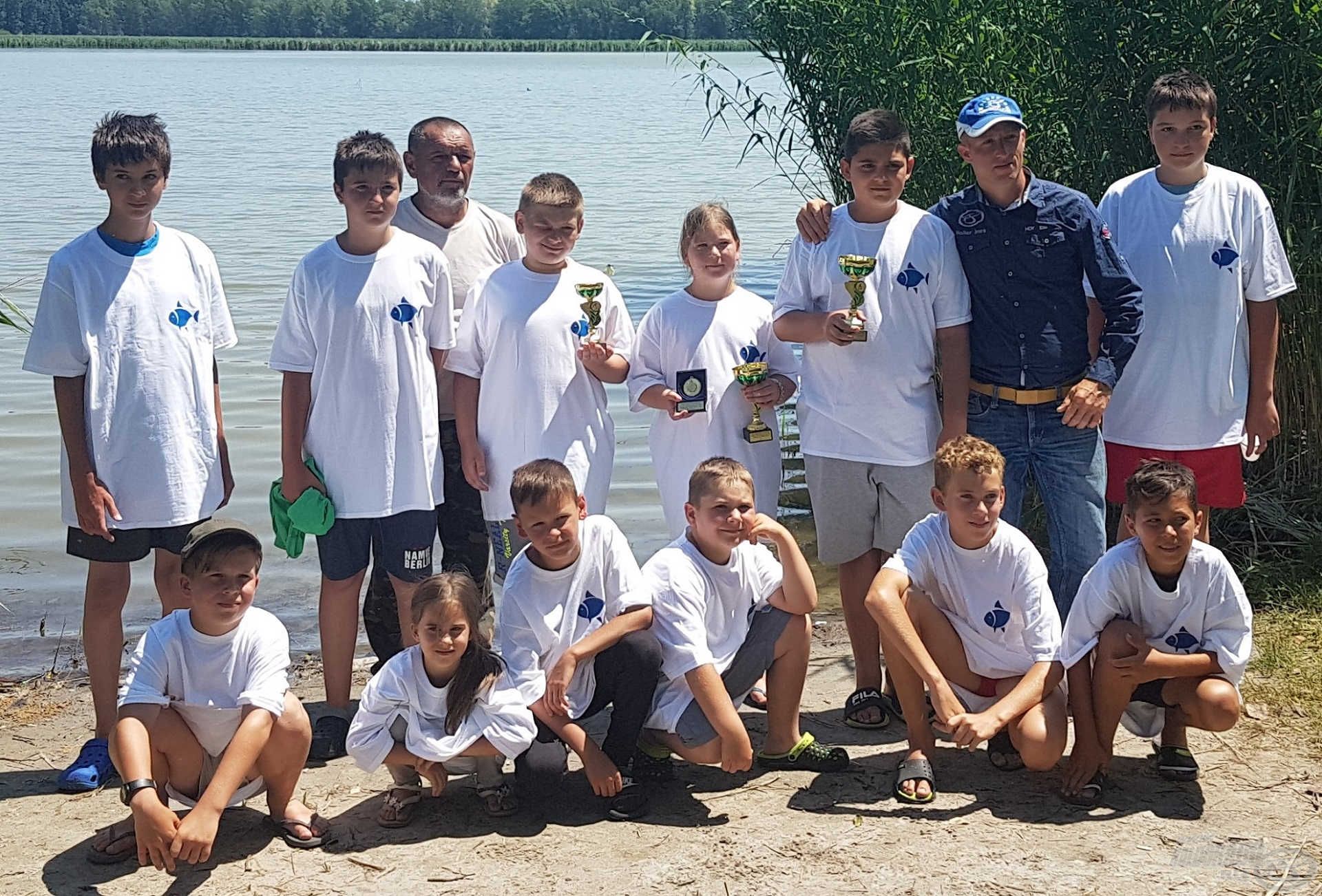 I. Gyermek és ifjúsági horgásztábor a Vadkerti-tavon