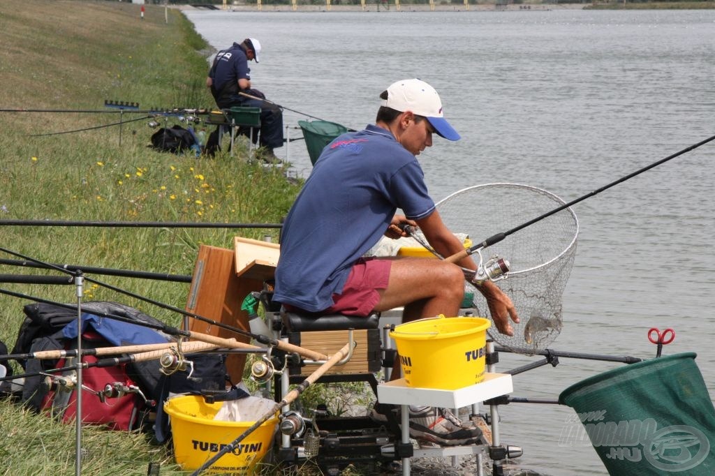 Siroki Dávid nem fogott pontyot még. A győzelemhez pedig kell