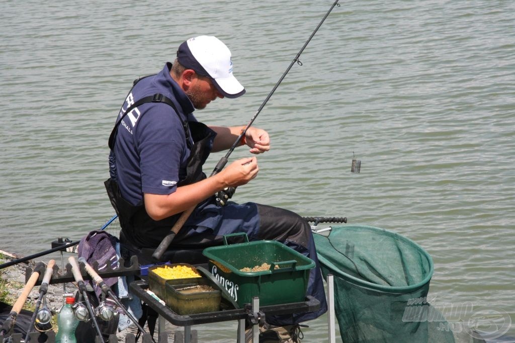 Jónás Zoltán fogását 17 kg körül saccolják