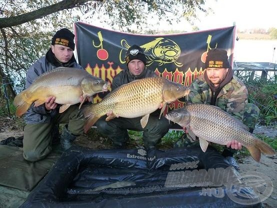 A Zadravec Carp Team SK csapata folyamatos munkával próbálta faragni hátrányát, nem is eredménytelenül