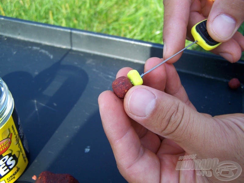 Fűzzük fel a bojlit és a Corn poppers a hajszálelőkére…