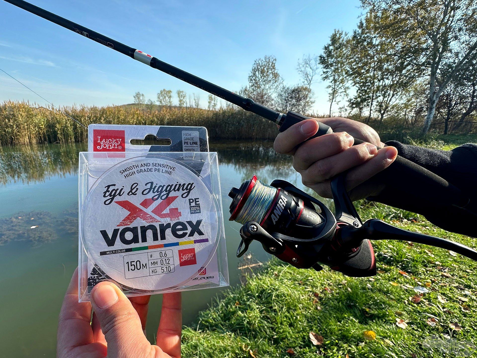 Vanrex Egi & Jigging X4 Multicolor Braided