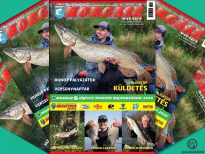 Megjelent a Magyar Horgász 2026. áprilisi száma