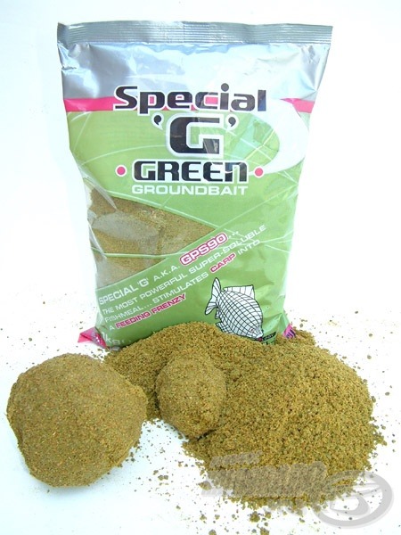 A Special ’G’ Green Groundbait GPS90 hallisztet tartalmaz