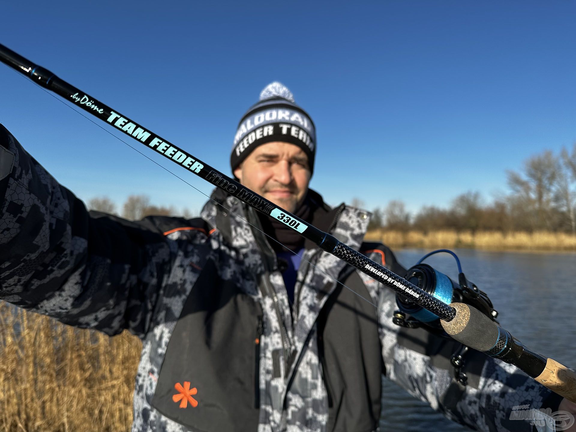 A TEAM FEEDER Fine Max 330L ideális a téli, kora tavaszi partközeli horgászatokhoz! Zseniális kis bot!