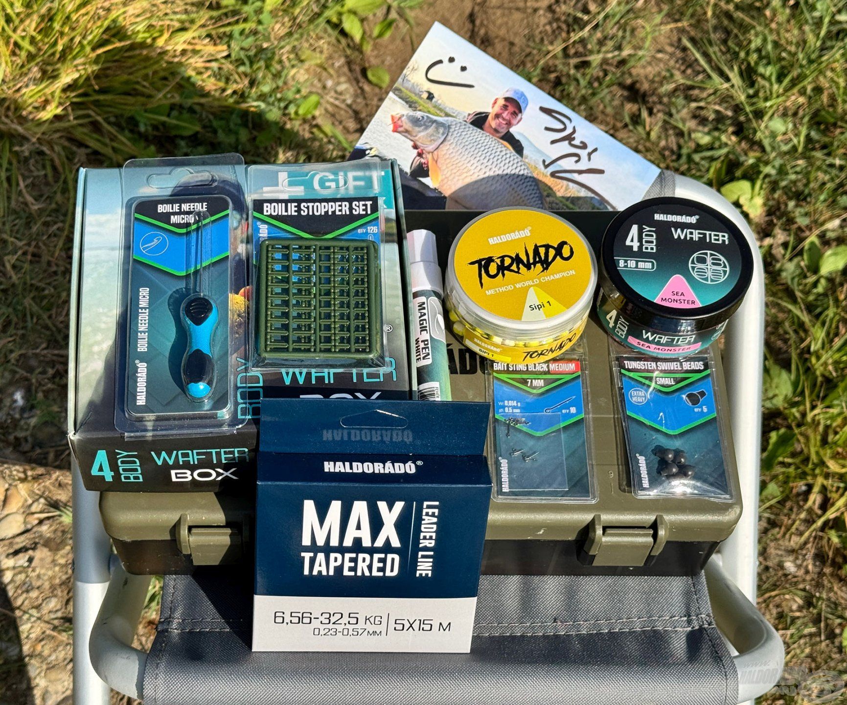 Íme, a HALDORÁDÓ LIMITED EDITION Sipi 1 hasznos aprócikk és csali box