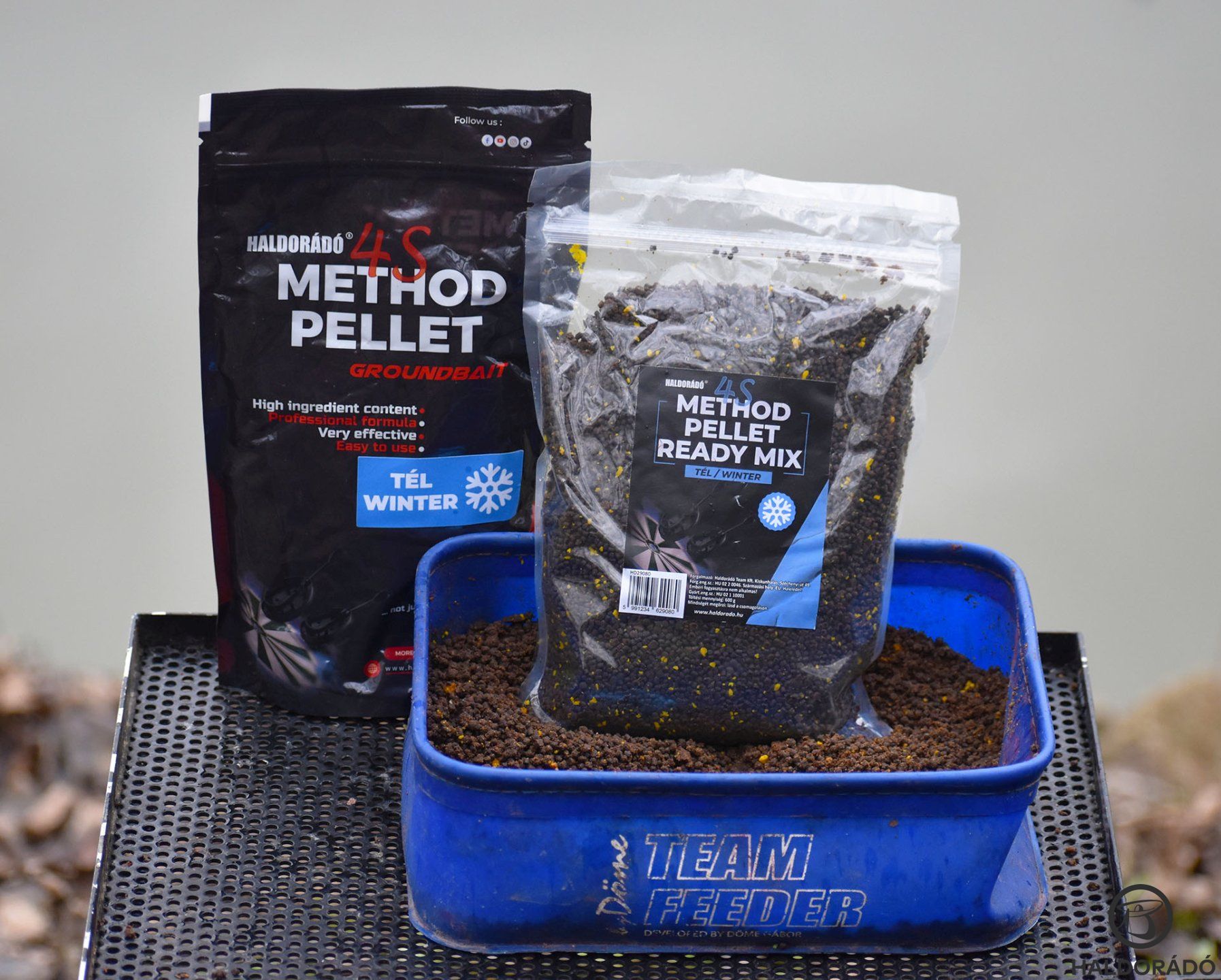 A 4S Method Pellet Ready Mix - Tél készre nedvesített állapotban kerül forgalomba
