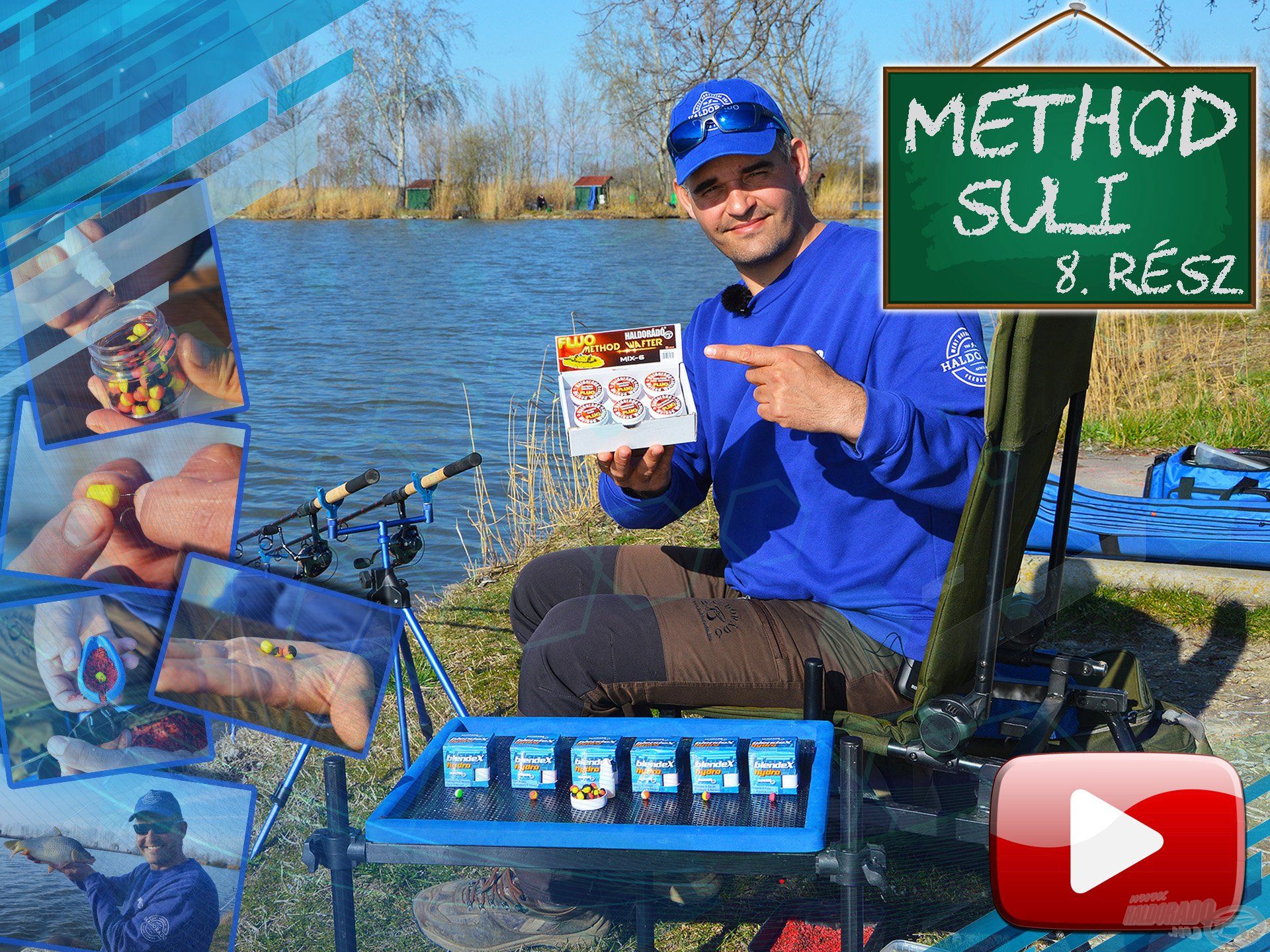 Method suli 8. rész – Ismerkedés a method feeder csalikkal