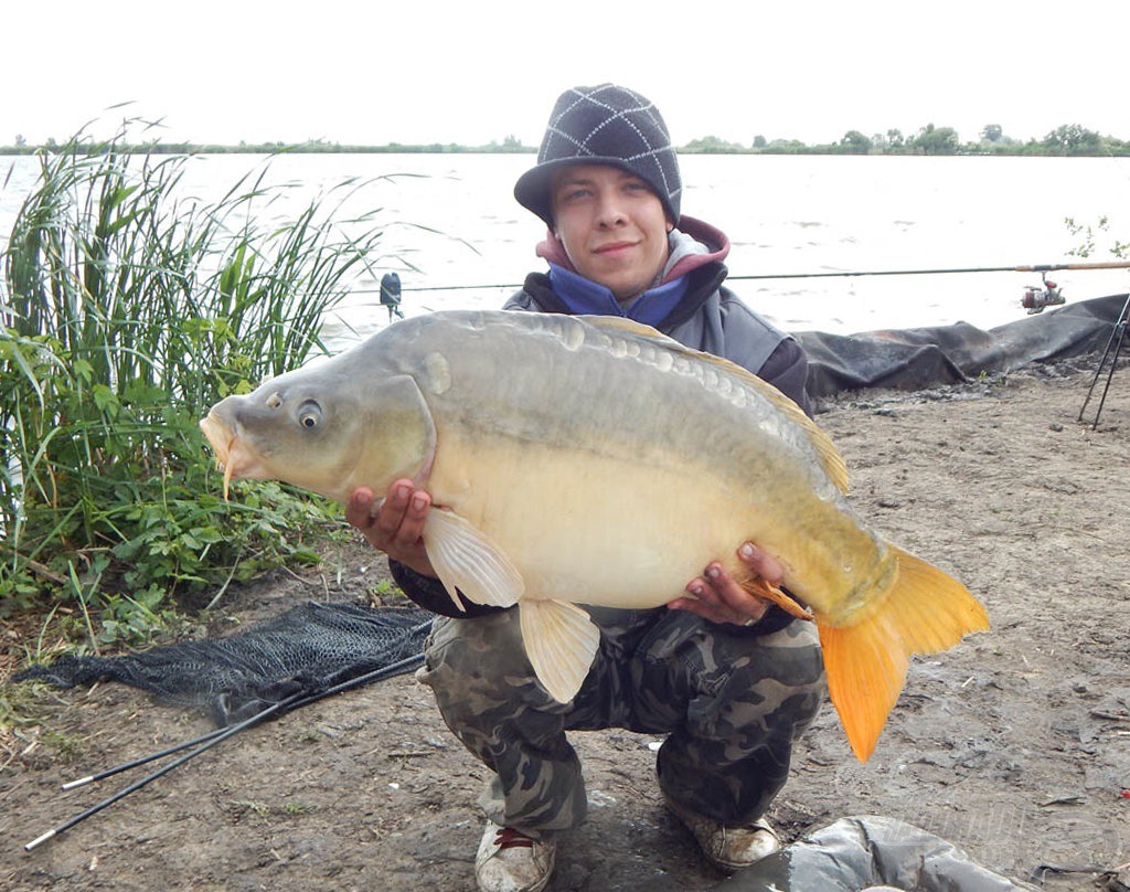 A túra utolsó 10 kg feletti pontya. Szám szerint a tizedik