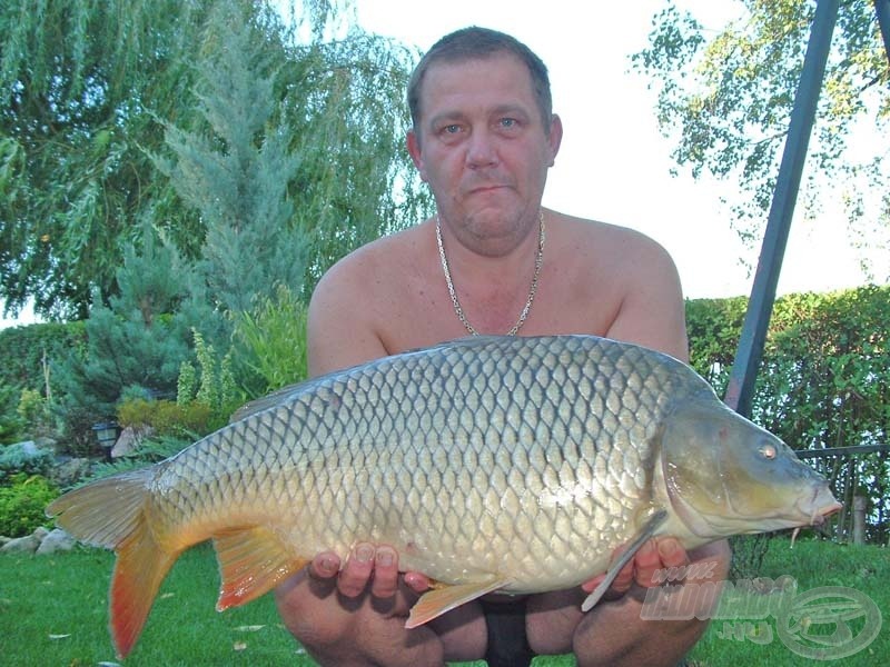 Péter 10,1 kg-os tőpontya