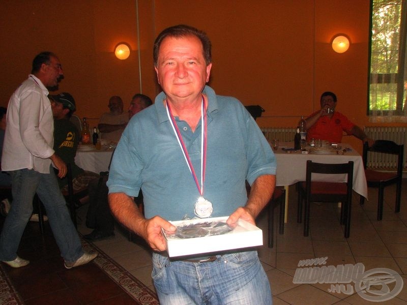 A pályagyőztesek: A bronzérmes Branislav Čordić…