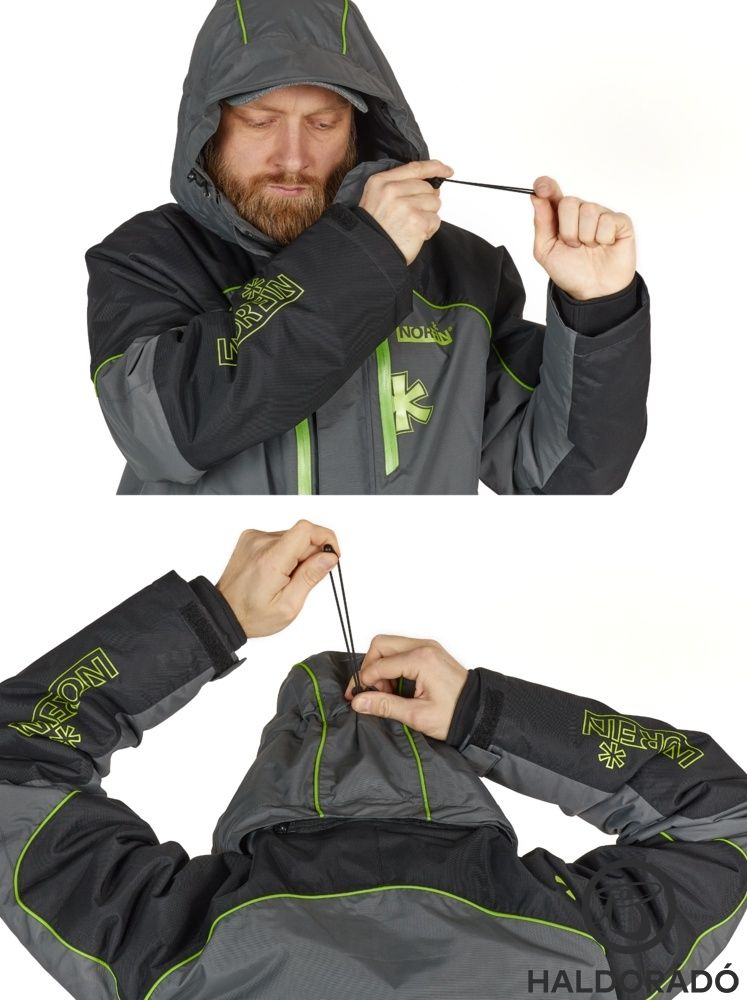 Kapucnija több ponton szűkíthető