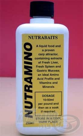 A Nutramino, egy olyan tömény folyadék, melyből 25 ml megegyezik 100 gramm tiszta proteinkivonattal!