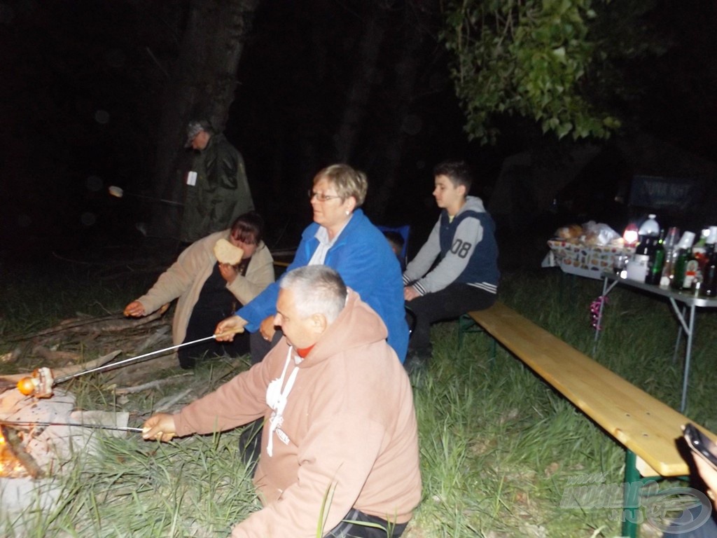 Kímélő vacsora kordában tartott erdőtűzzel