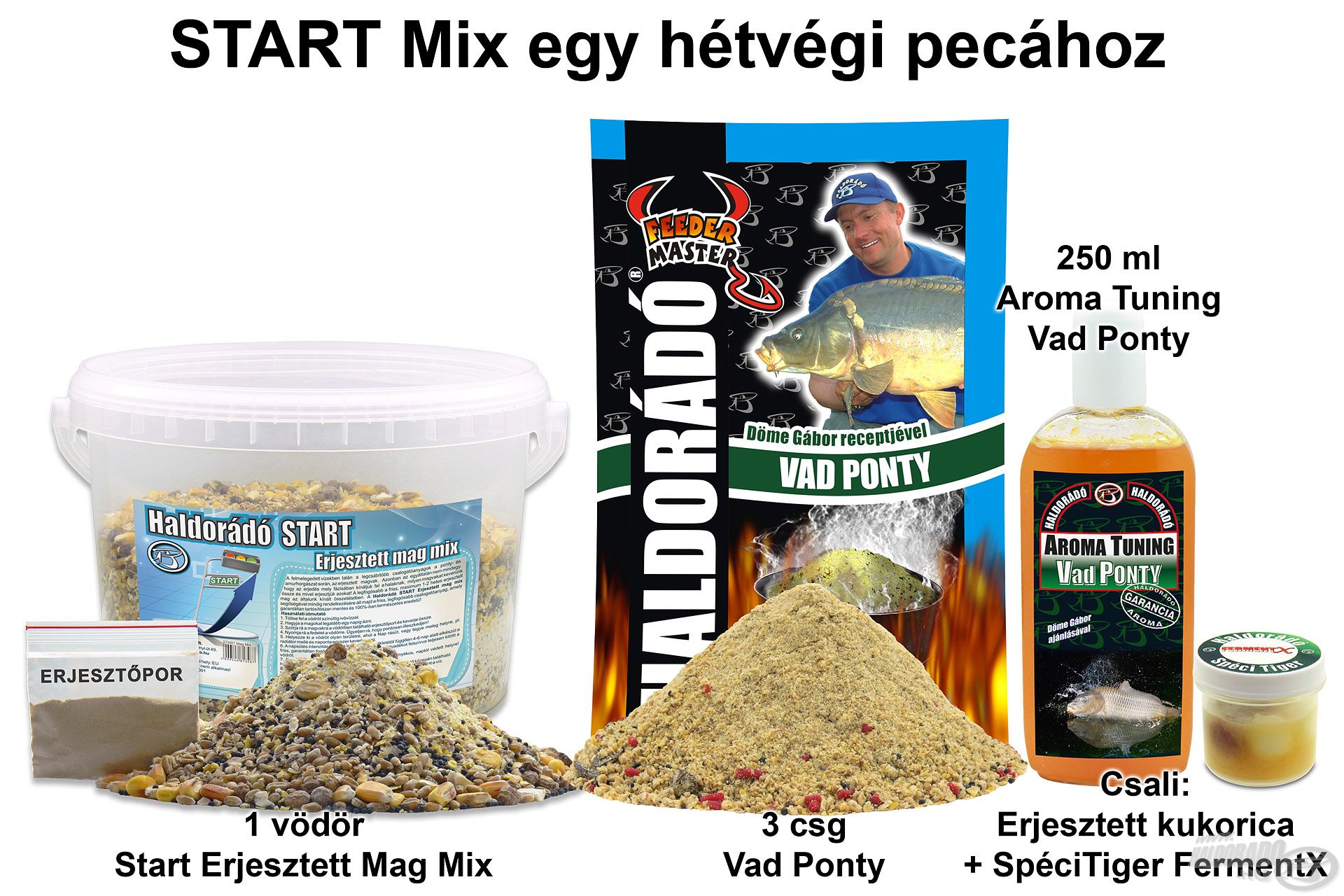 START Mix egy hétvégi pecához