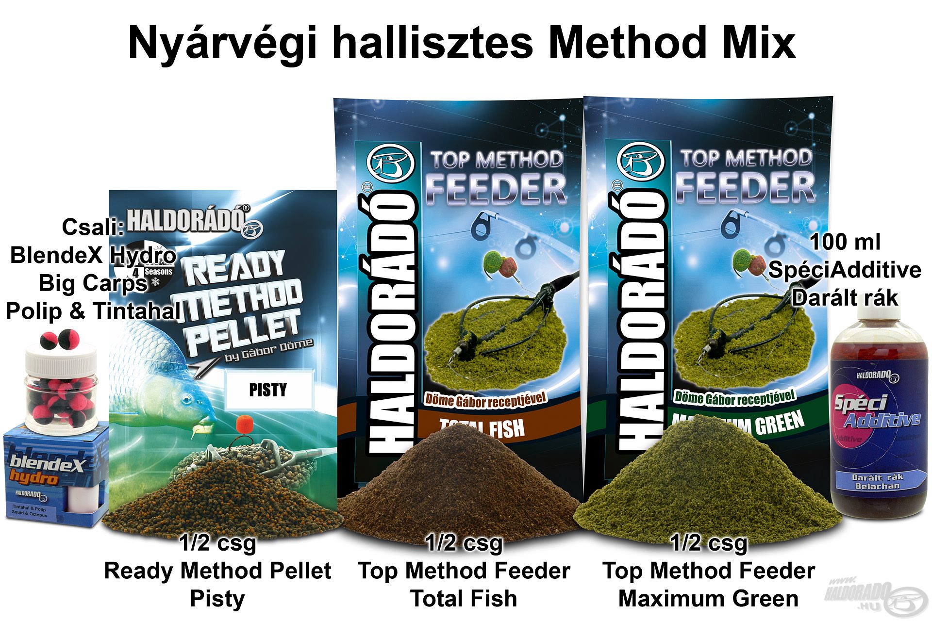 Nyárvégi hallisztes Method Mix