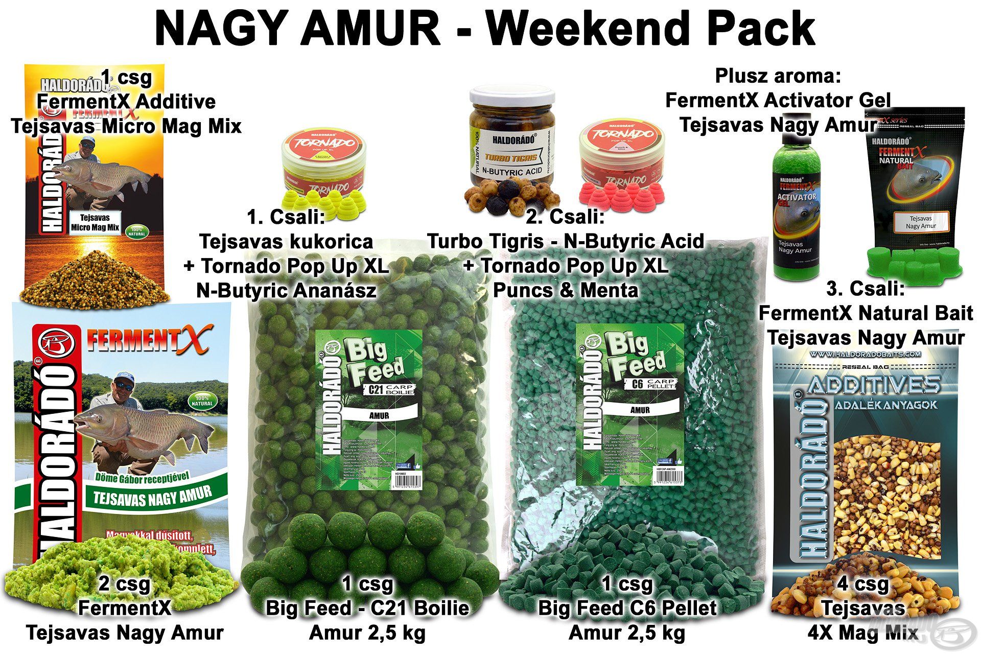 NAGY AMUR – Weekend Pack