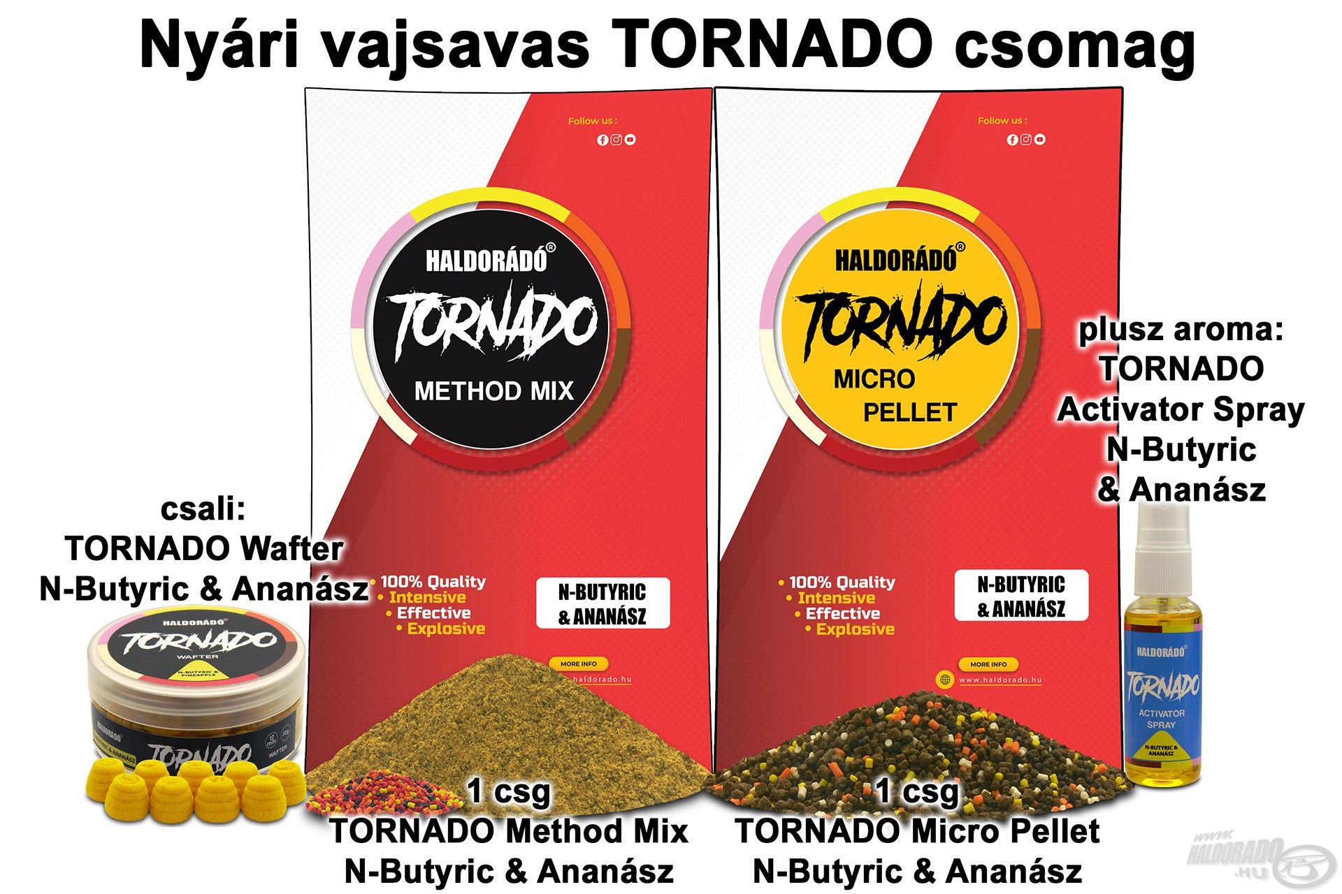 Nyári vajsavas TORNADO csomag