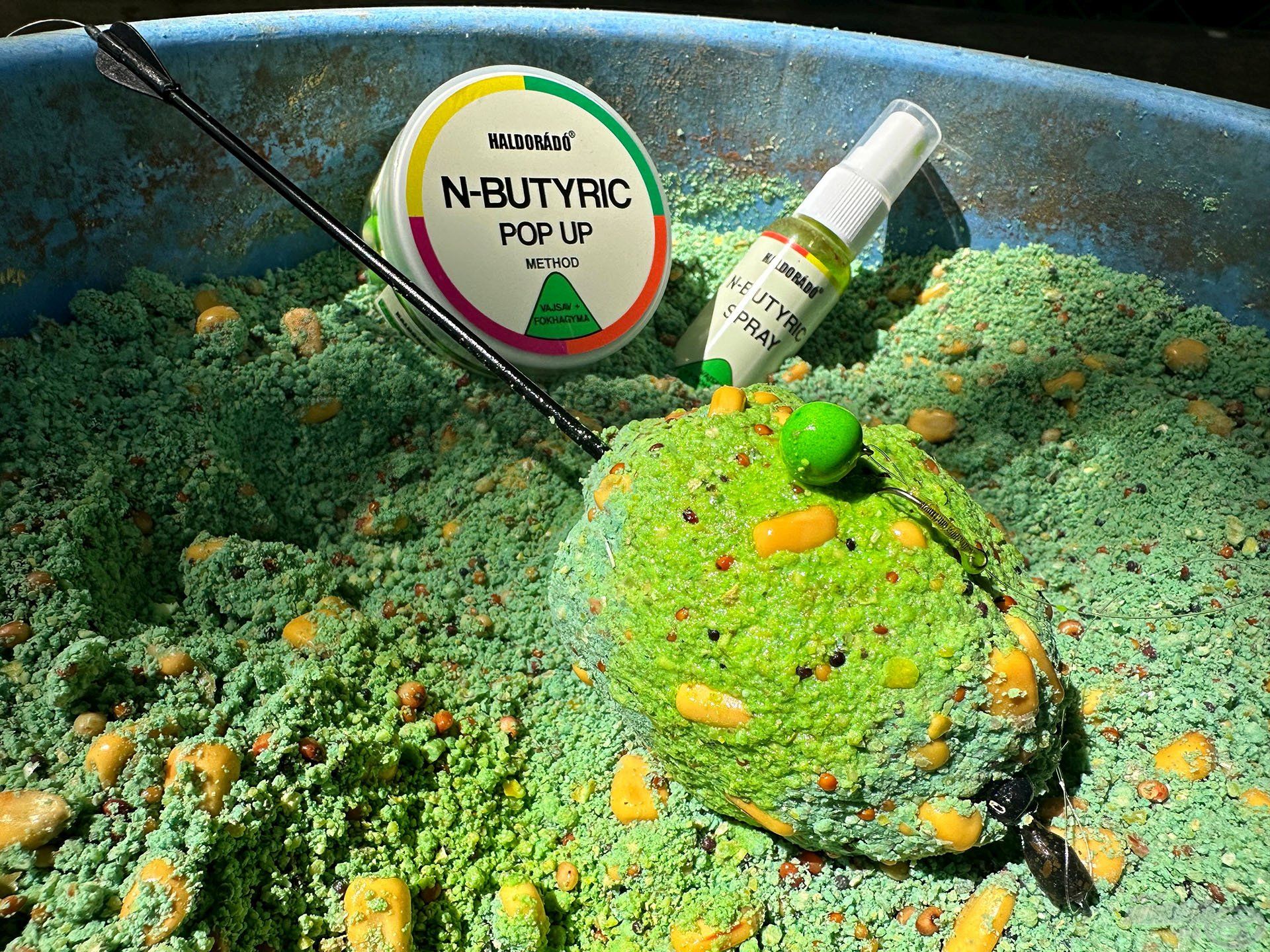 Az N-Butyric Groundbait termékcsalád 2024-től kiegészült az új, Vajsav + Fokhagyma ízvilággal