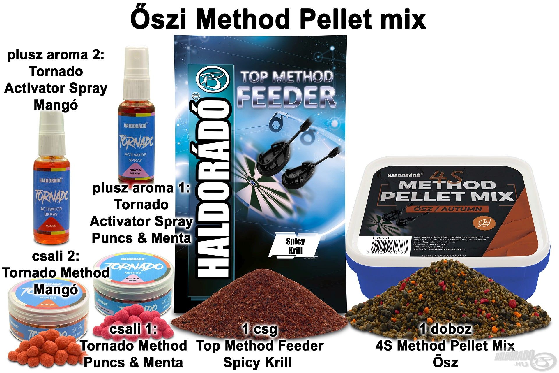 Őszi Method Pellet mix