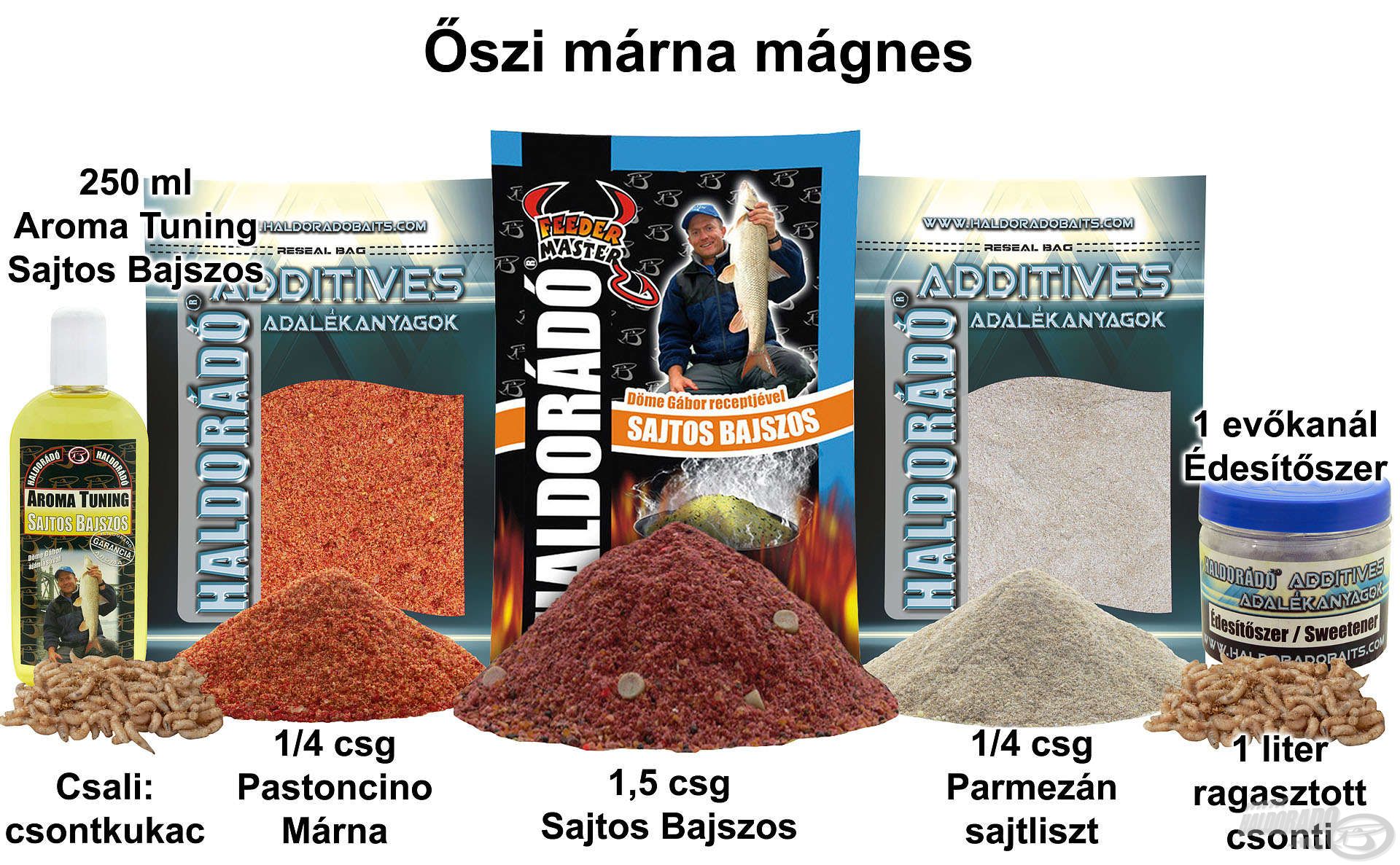 Őszi márna mágnes