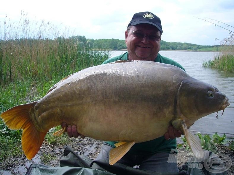 A túra legnagyobb, 20,3 kg-os „Betyárkája” rögtön az első napon érkezett!